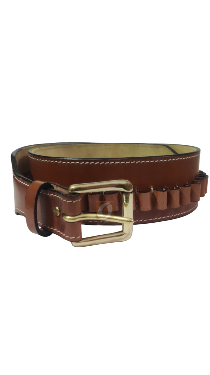 Leather Cartridge Belt for 12 Gauge | Shooting & Hunting Ammo Belts