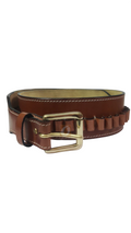 Leather Cartridge Belt for 44 Magnum | Shooting & Hunting Ammo Belts