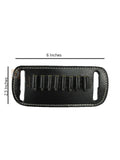 Leather Ammo Holder for 22 LR Belt-Slide Carrier