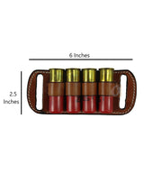 12 Gauge bőr sörétes lőszertartó övre