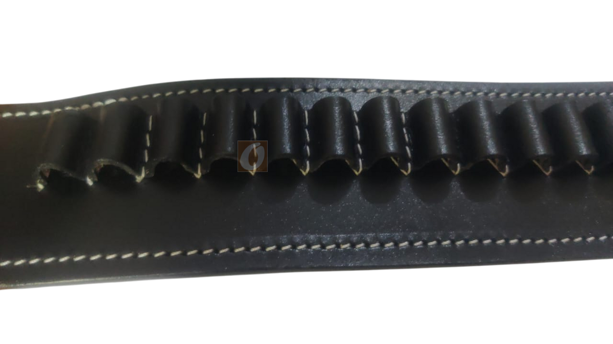Leather Cartridge Belt for 44 Magnum | Shooting & Hunting Ammo Belts