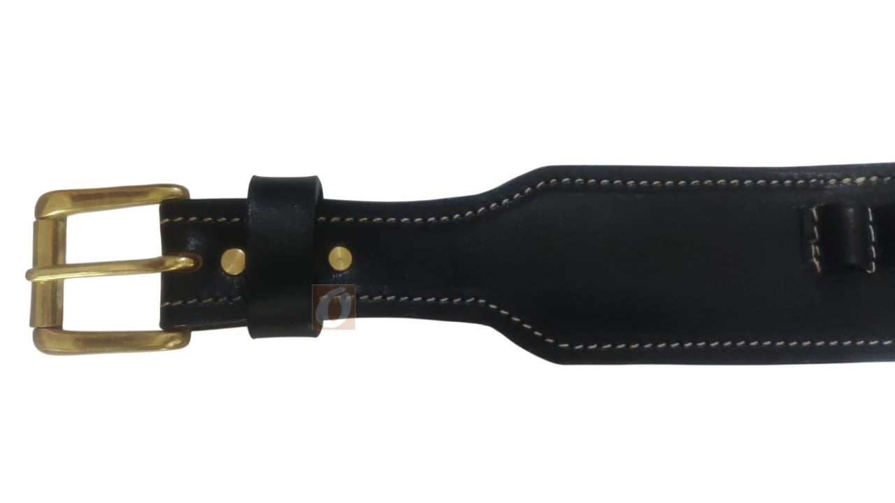 Leather Ammo Belt for 357 Magnum | Shooting & Hunting Cartridge Belts
