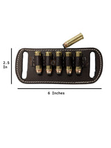 ammo holder brown color 44 mag front view 01