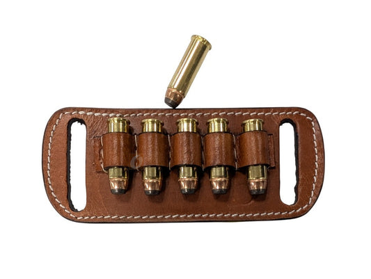 44 Magnum bőr lőszertartó övre