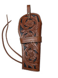 Leather Holster for Davide Pedersoli Howdah Vintage 45 Colt LC 410 Gauge