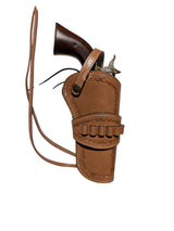 pietta canyon leather holster front view tan color