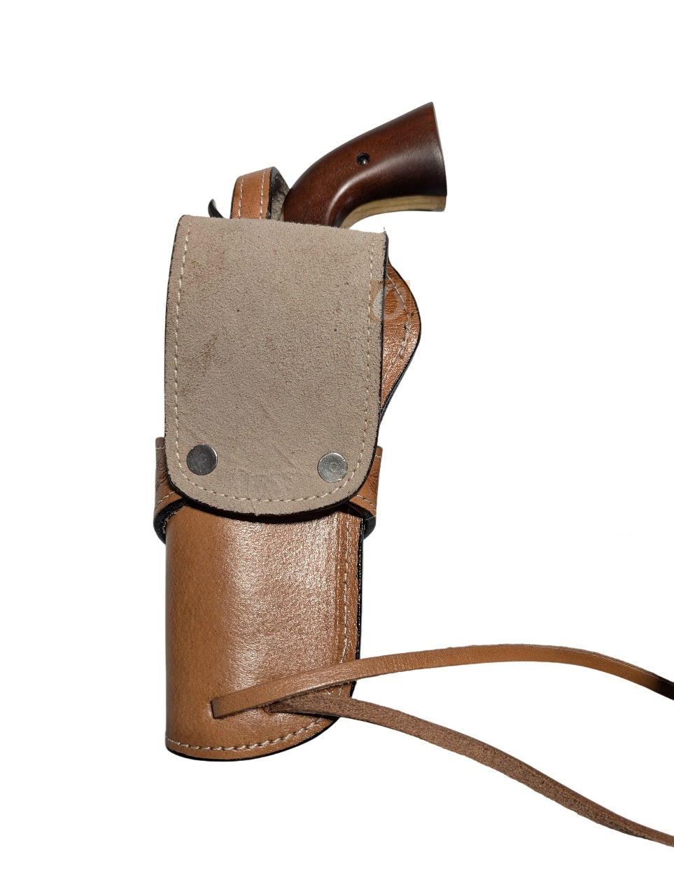 Leather Holster Pietta Copper Canyon .357 OWB Western Revolver Belt Carry