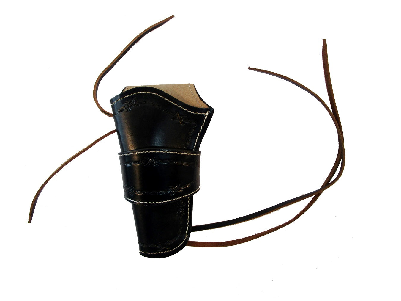 Right hand leather holster, perfect for revolver and 1911 pistol owners. Stylish, secure, and crafted for comfortable concealed carry