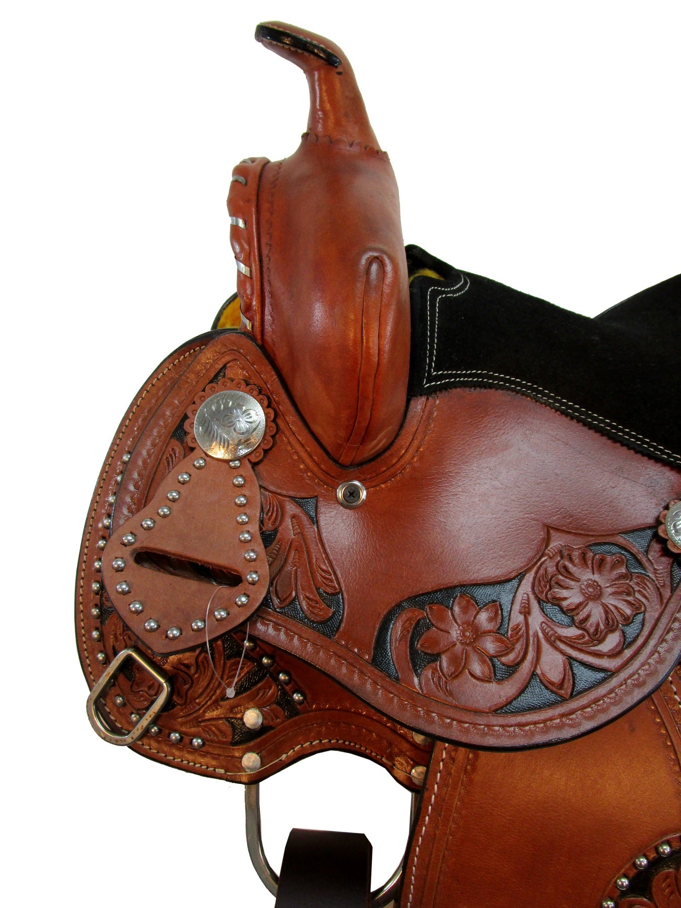 12 13 Jóvenes Western Show Barrel Racing Saddle Horse Trail Pony Tack
