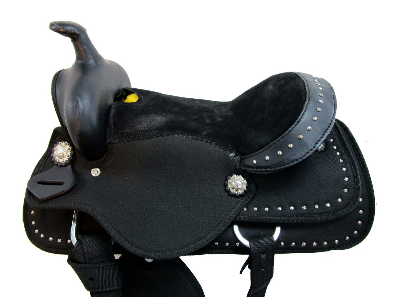 Kids Western Saddle Youth Barrel Racing Pleasure Trail Tack 12 13 14