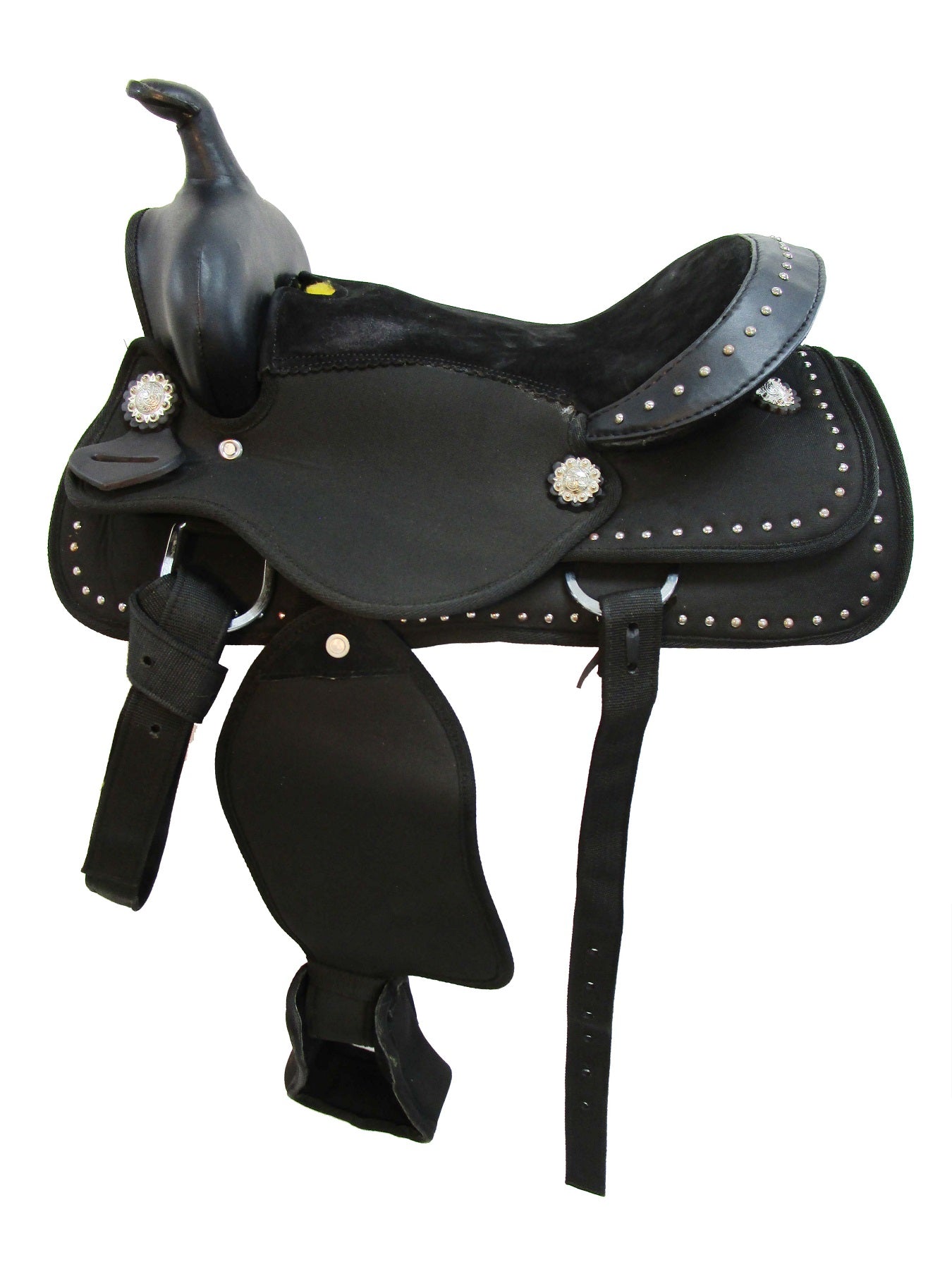Kids Western Saddle Youth Barrel Racing Pleasure Trail Tack 12 13 14