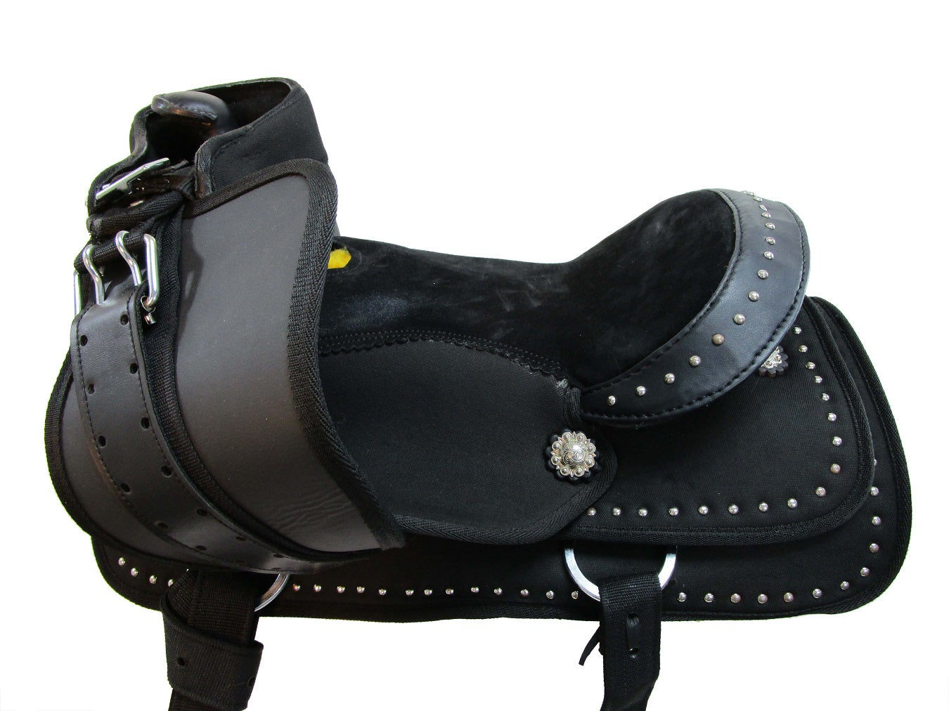 Kids Western Saddle Youth Barrel Racing Pleasure Trail Tack 12 13 14