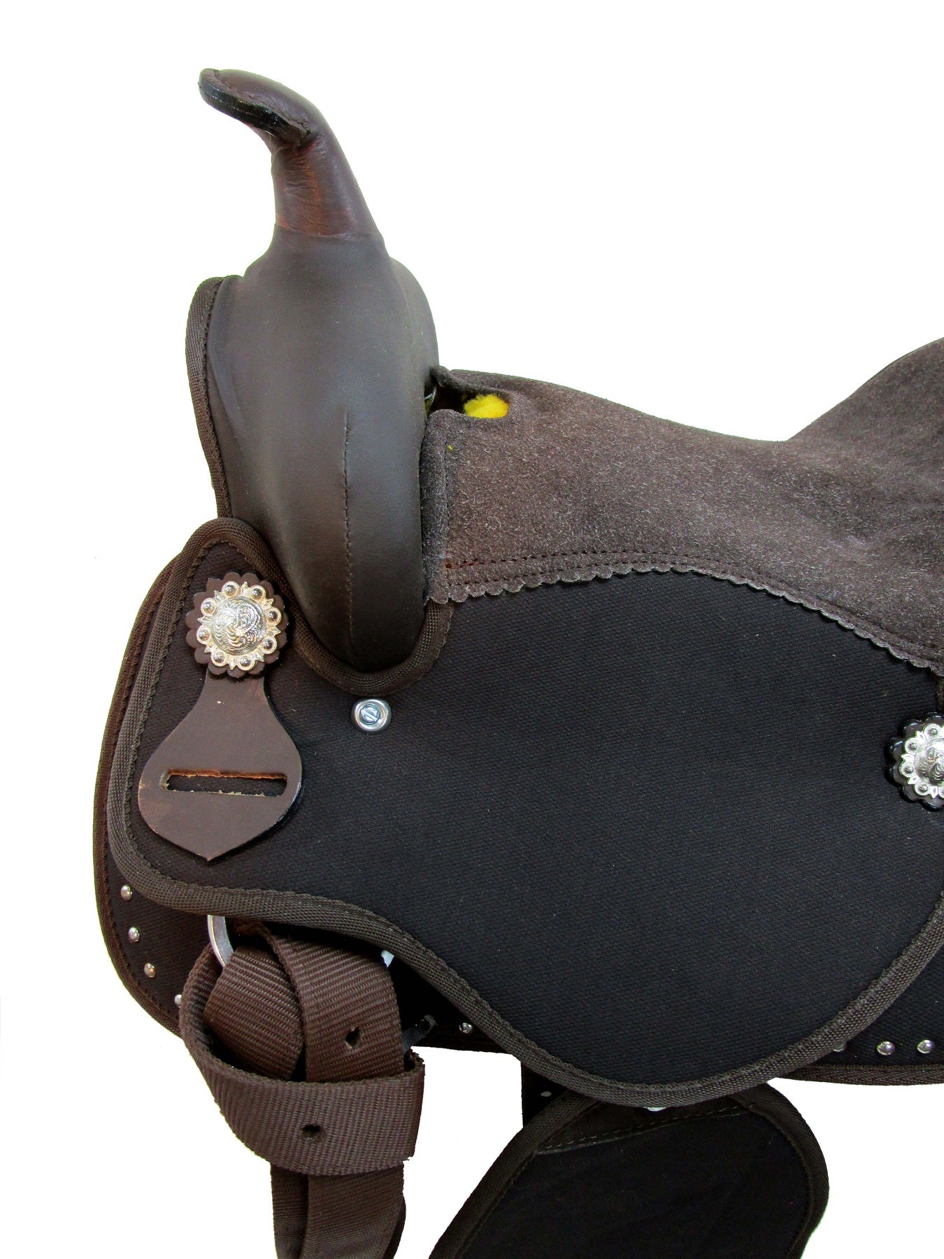 Deep Seat Kids Western Barrel Racing Saddle 12 13 14 Youth Child Trail Pleasure