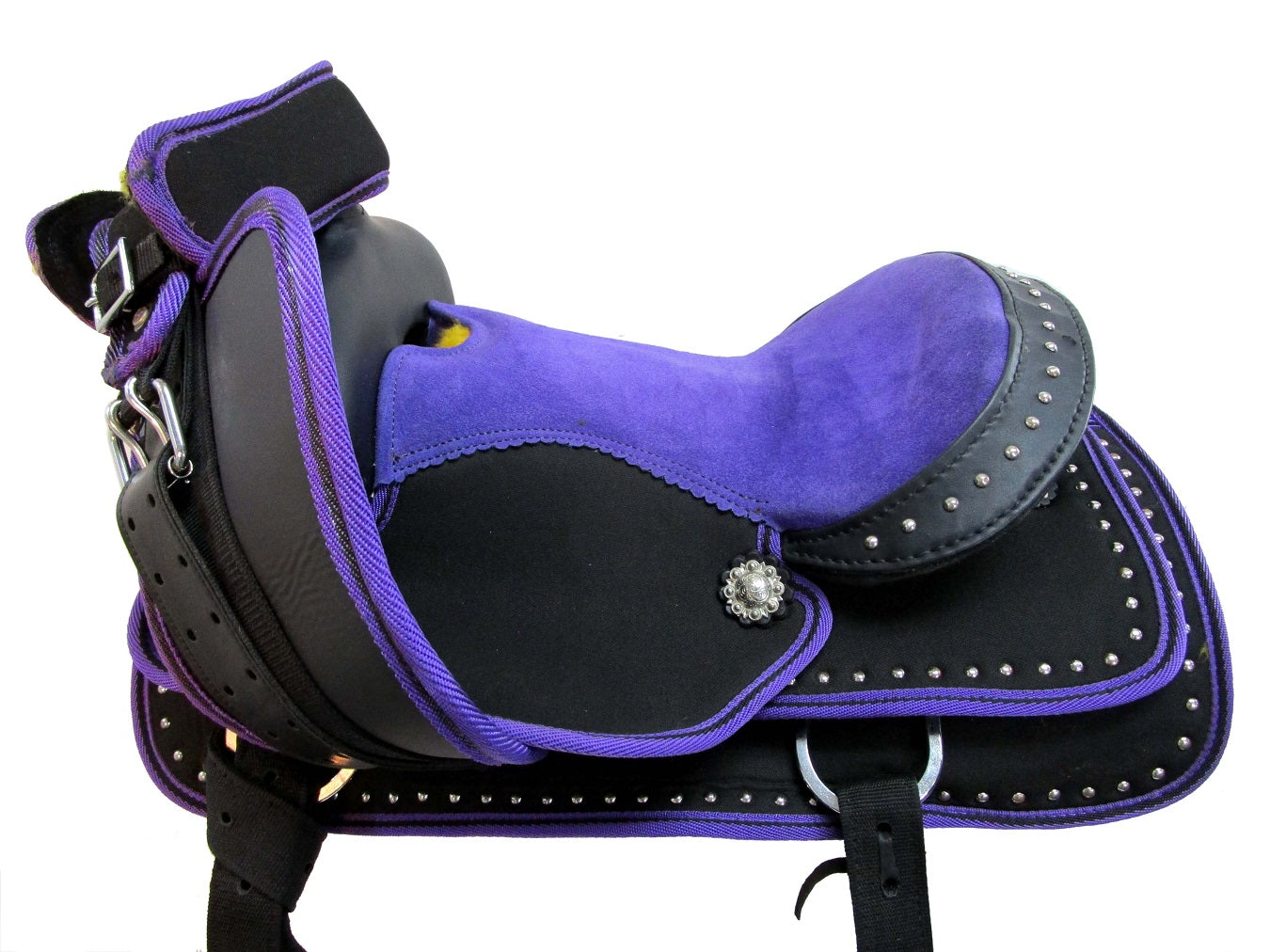 Jugend Cowgirl Barrel Racing Sattel Kind Kinder Pleasure Horse Trail Tack 12 13 14