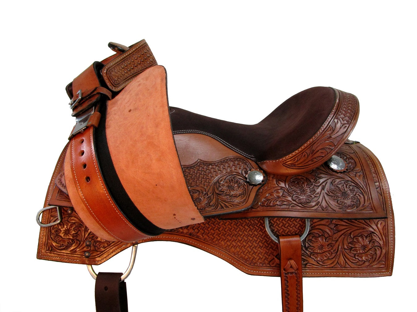 Western Trail Saddle Horse Pleasure Barrel Racing Tack 15 16 17 18