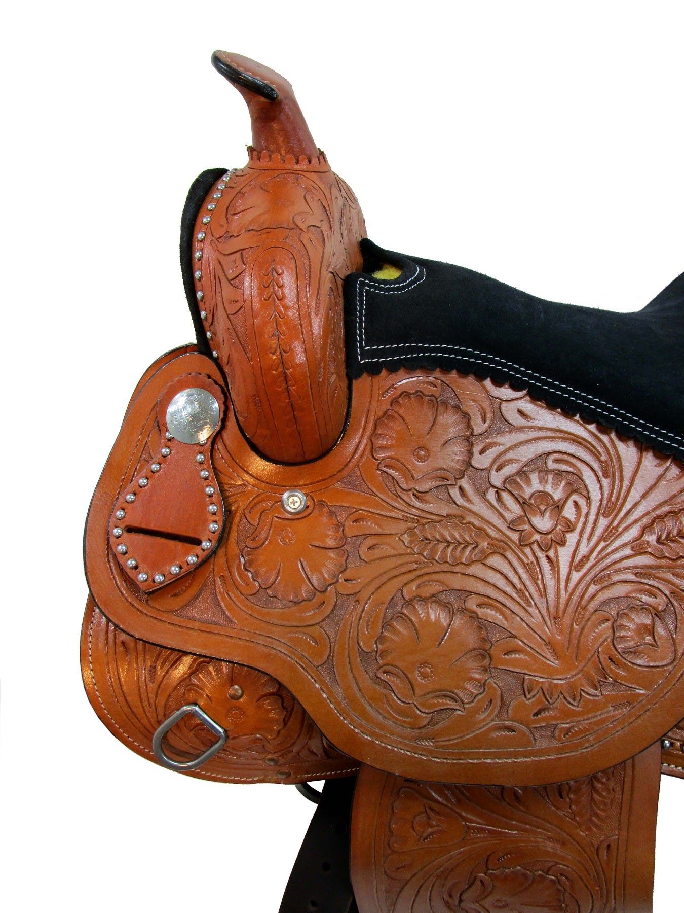 15 16 17 18 Barrel Racing Trail Pleasure Leather Horse Western Saddle