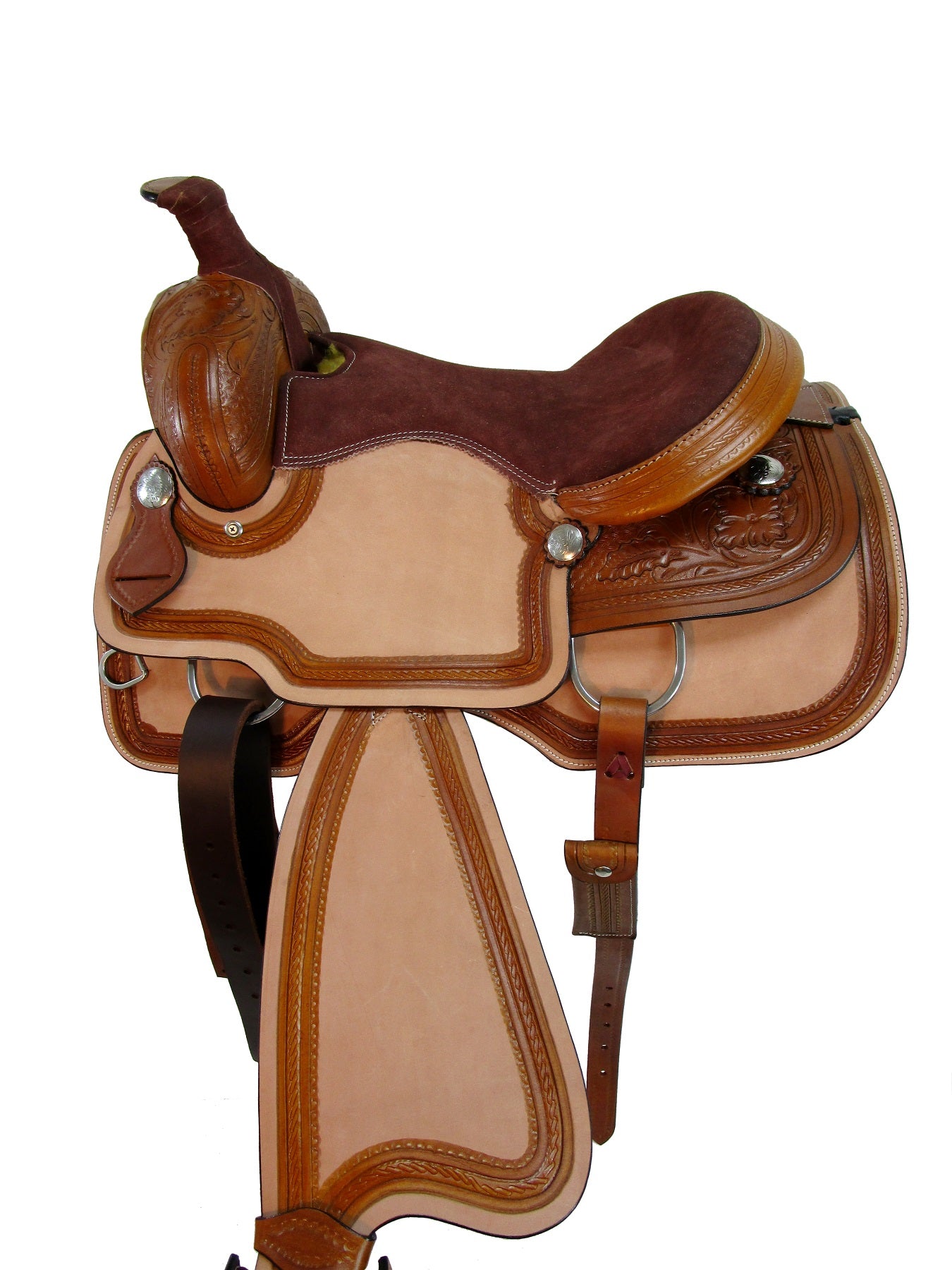 Roping Ranch Western Saddle 15 16 17 18 Pleasure Horse Trail Tack Set
