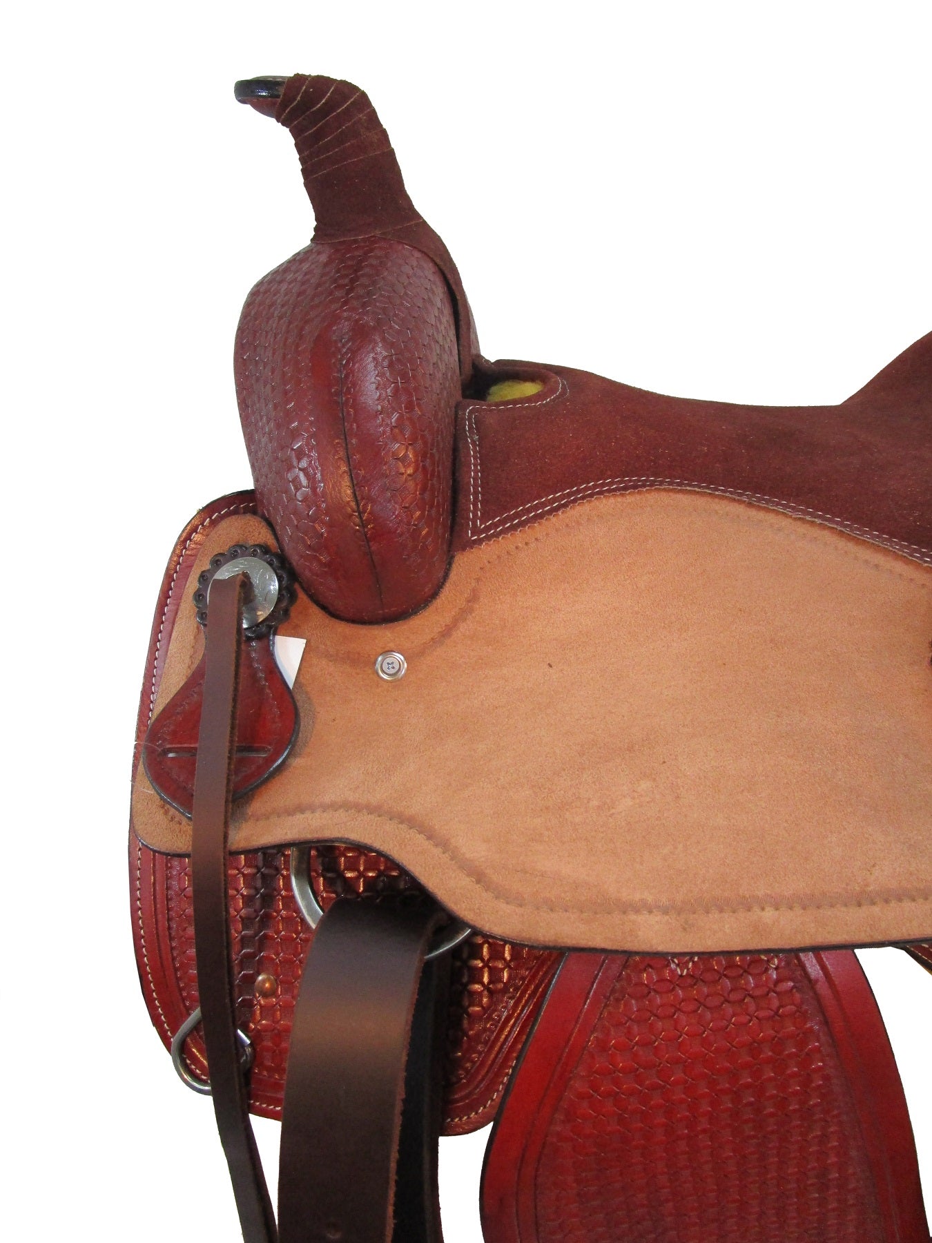 15 16 17 Western Team Roping Saddle Rodeo Trail Pleasure Work Ranch