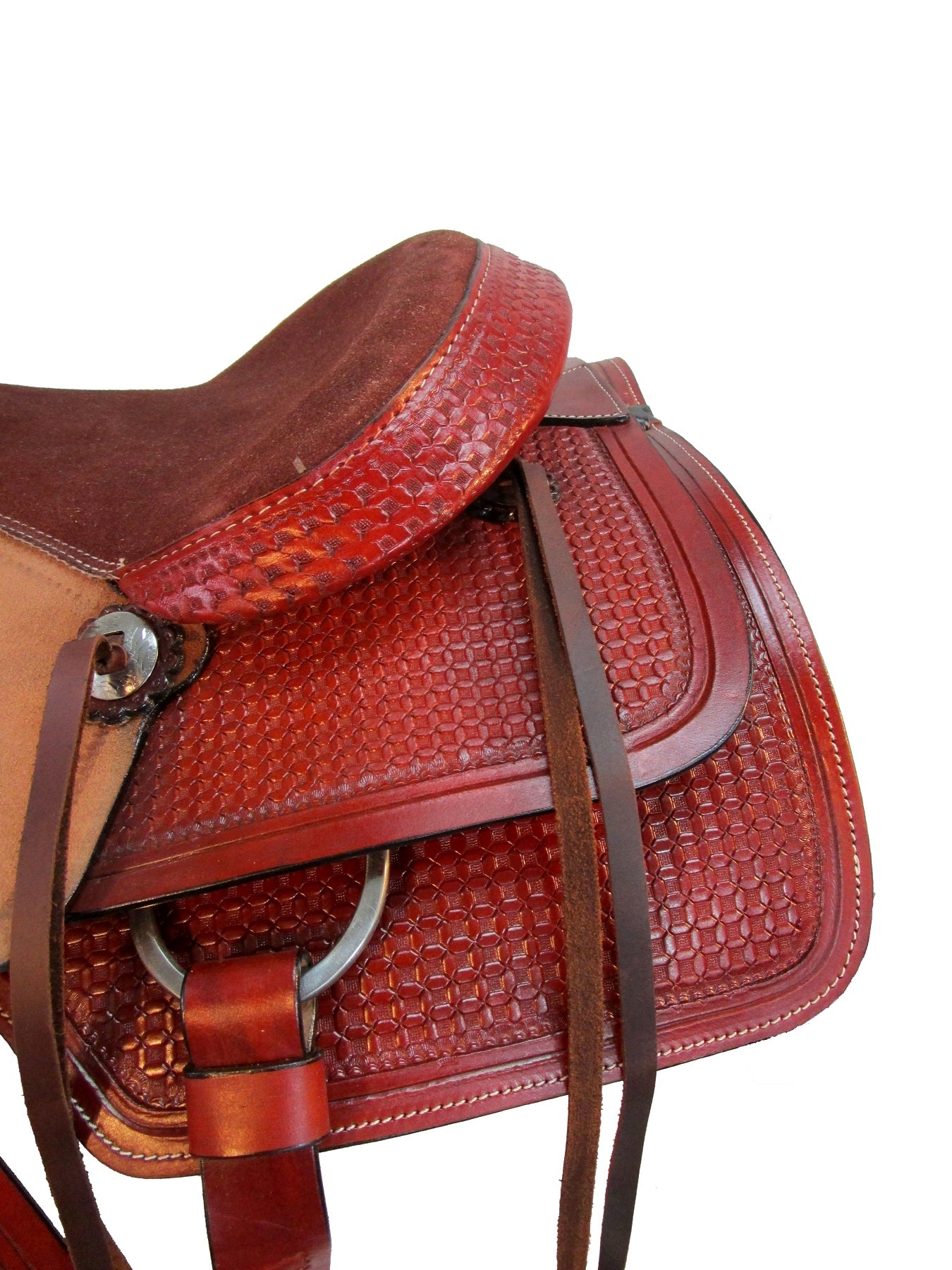 15 16 17 Western Team Roping Saddle Rodeo Trail Pleasure Work Ranch