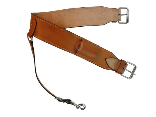 Leather Back Cinch Western Saddle Rear Cinch Flank Western Horse Girth