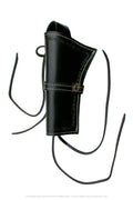 Leather Holster Western Cover Single Action Double Action Six Shooter Cover - LEFT HAND
