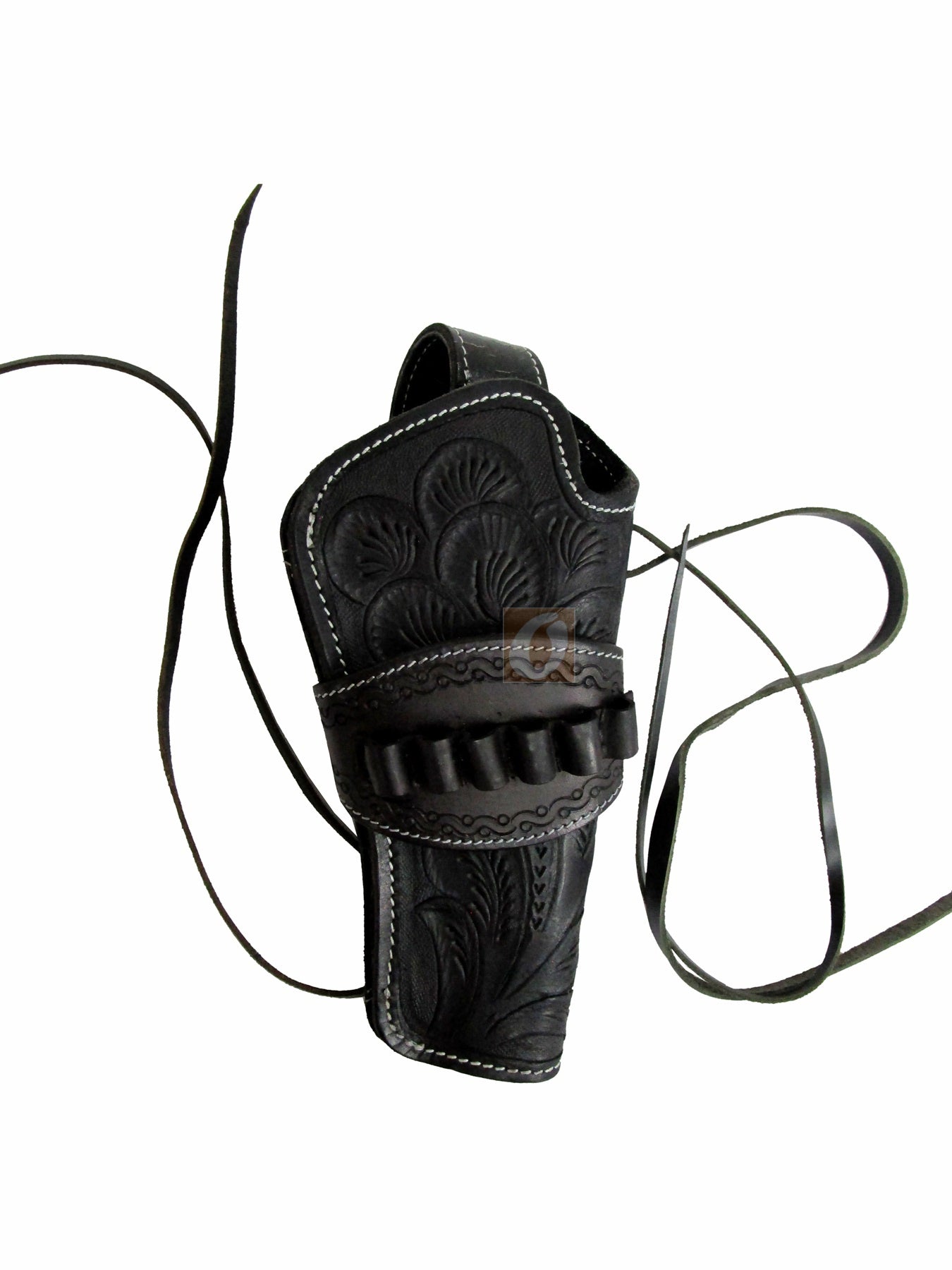 Leather Holster Western Pistol Cover Revolver Gun Holder Universal Fit