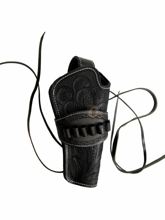 Single-Action-Holster, Double-Action-Six-Shooter-Westernhülle aus Leder – RECHTE HAND