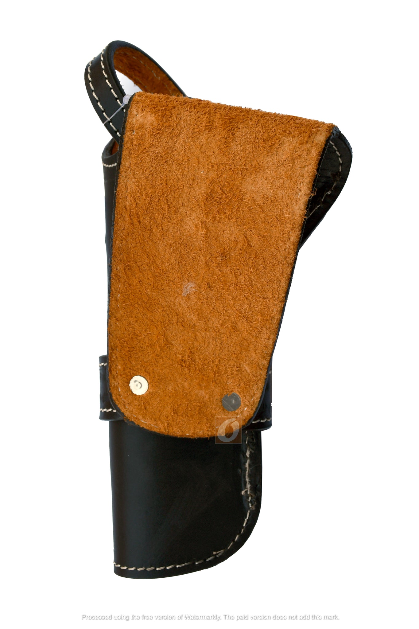 Western Justice 6 Leather Holster, Natural, Right Hand