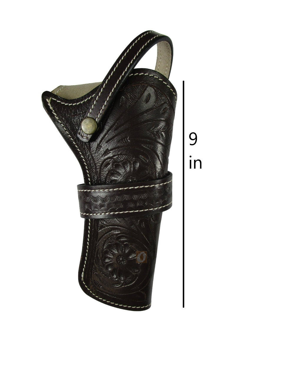 Leather Holster for Taylor & Company Smokewagon Tuned 357 Mag Open Bottom