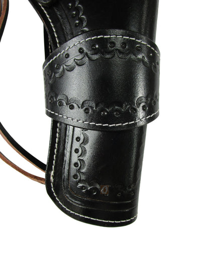 Leather Holster for Taylor & Company Smokewagon Tuned 357 Mag Open Bottom