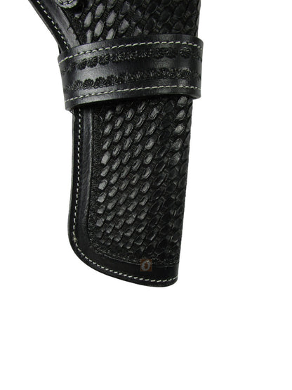 Leather Holster for Taylor & Company Smokewagon Tuned 357 Mag Open Bottom