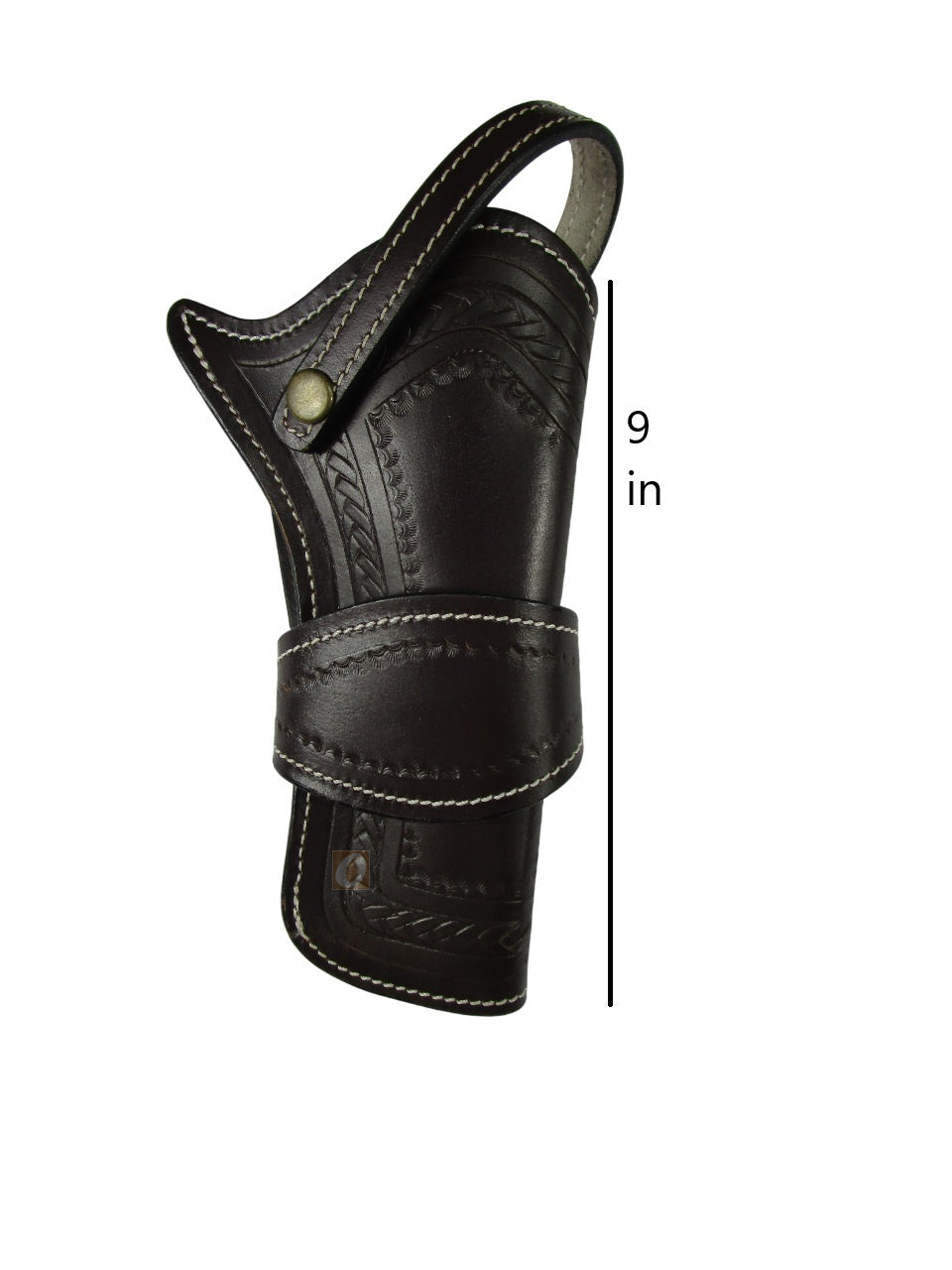 Leather Holster for Taylor & Company Smokewagon Tuned 357 Mag Open Bottom