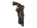 Holster For Gun Long Barrel Pistol Revolver Uni Fit Heart Tooled Leather