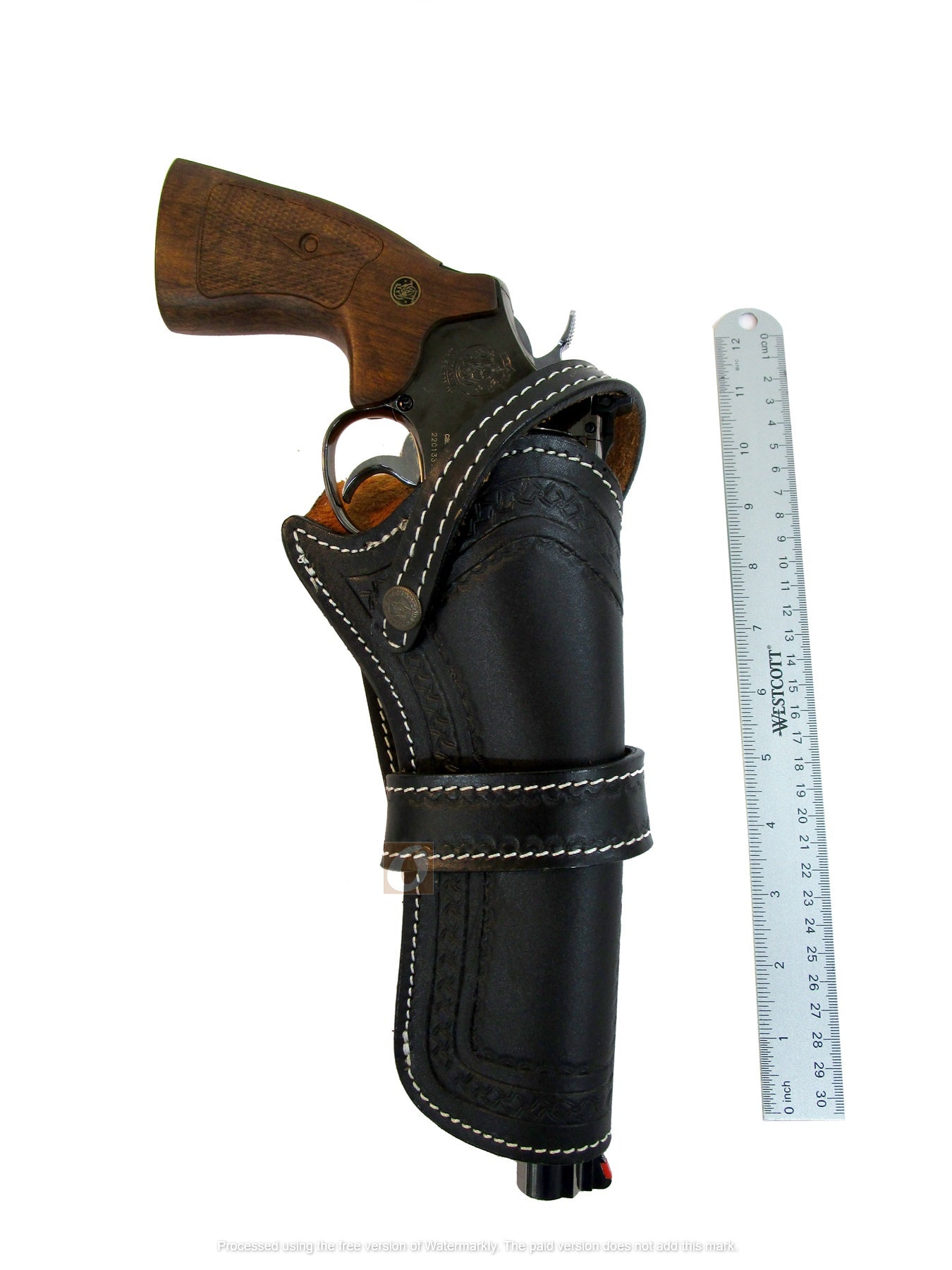 leather holster Ruger Wrangler, Single Six / Smith & Wesson / Heritage Rough Rider / Colt SSA, EMF Californian / Cimarron Pistolero / Taylors & Company Cattleman