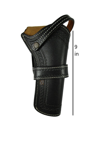 Holster für Revolver, langer Lauf, Pistole, Uni Fit, Pinwheel Tooled