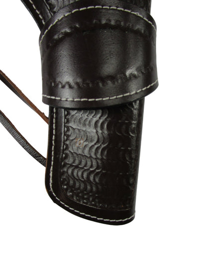 Leather Holster for Taylor & Company Smokewagon Tuned 357 Mag Open Bottom