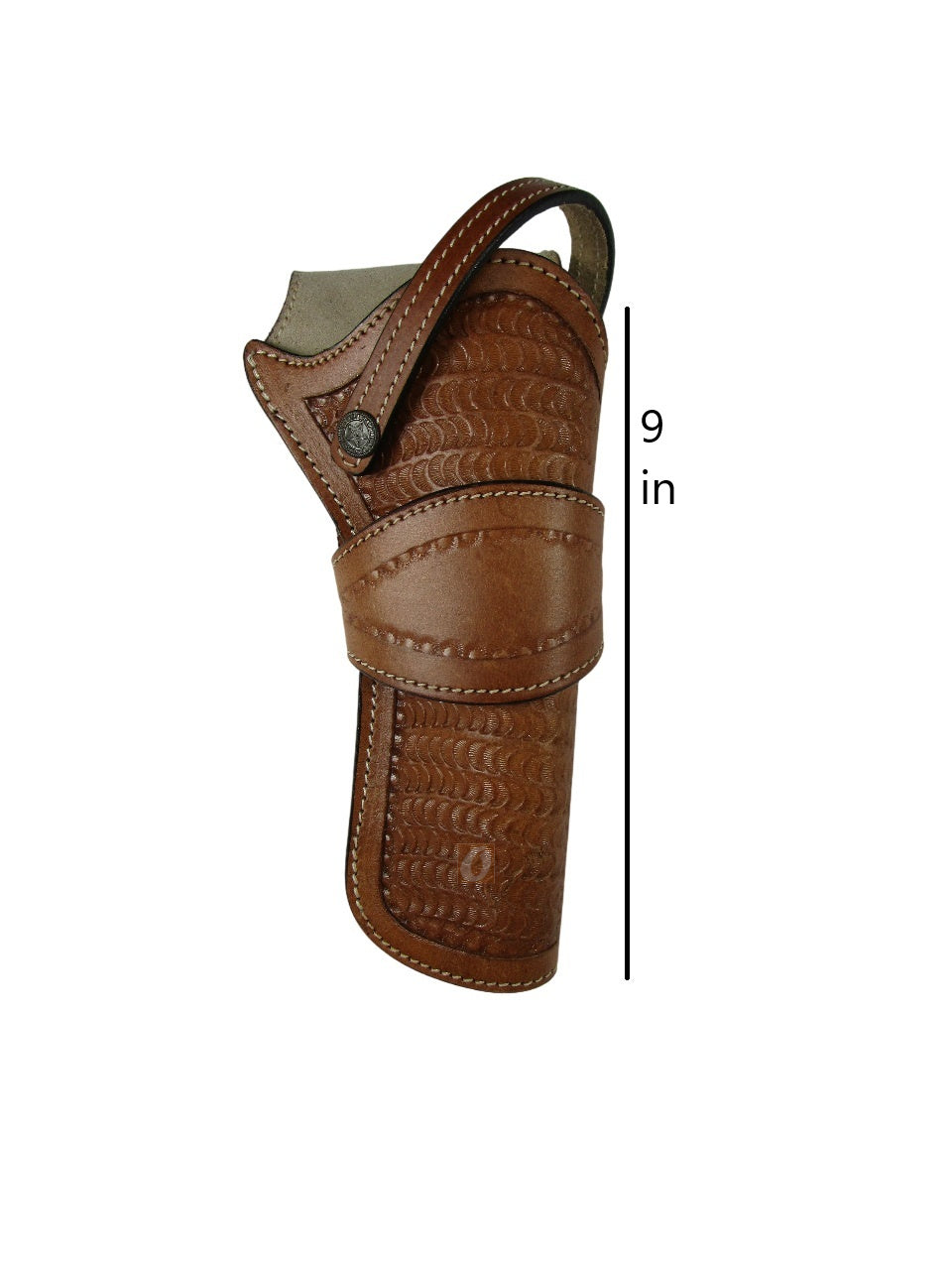 Leather Holster for Taylor & Company Smokewagon Tuned 357 Mag Open Bottom