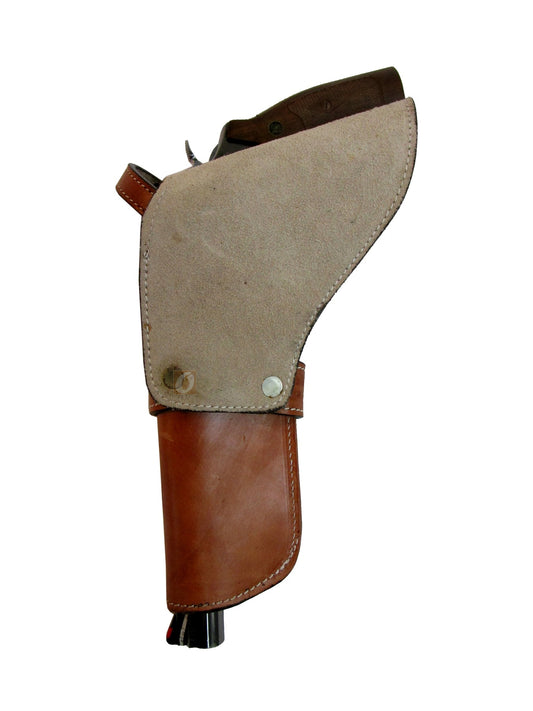 Leather Crossdraw Holster for Long Barrel Revolvers – Western OWB Carry