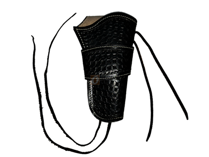 Western Holster for Gun Tooled Leather Single Action Long Barrel Fit