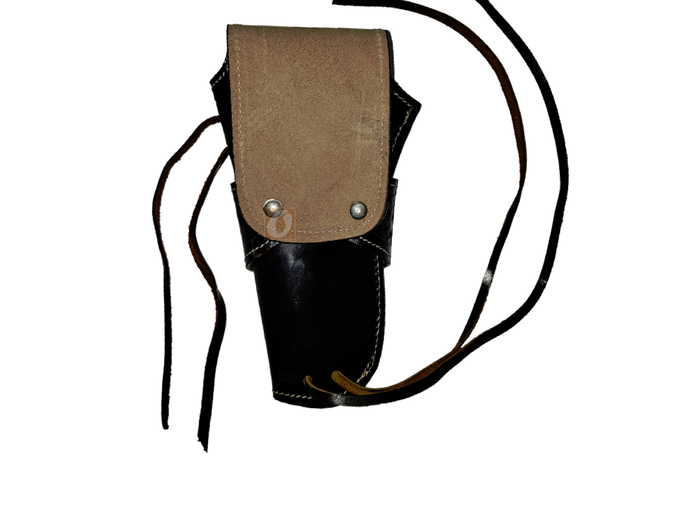 Western Holster for Gun Tooled Leather Single Action Long Barrel Fit