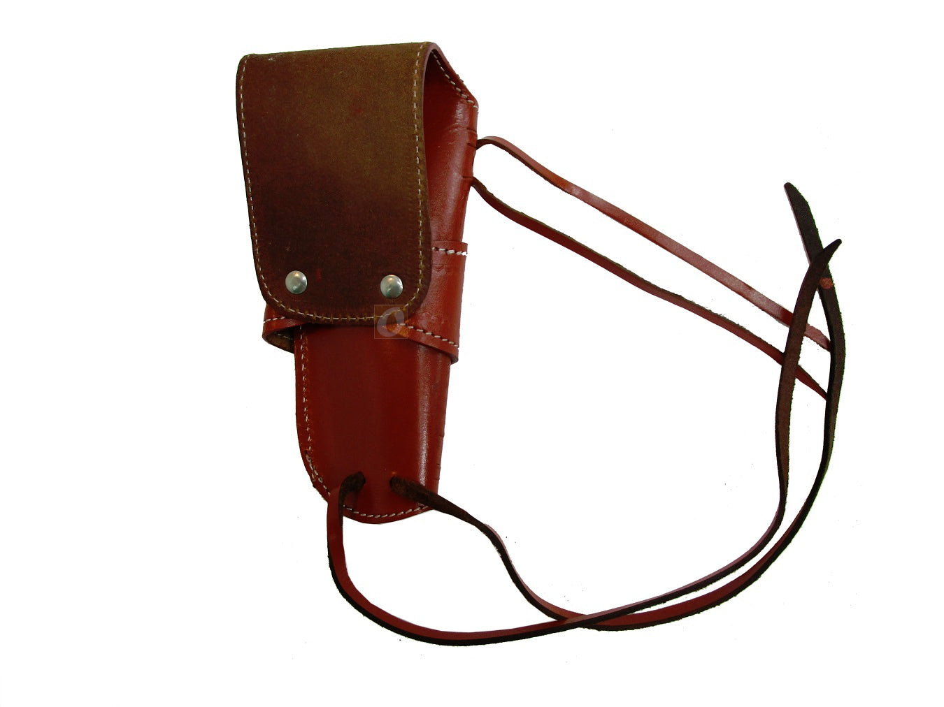 Western Holster for Gun Tooled Leather Single Action Long Barrel Fit