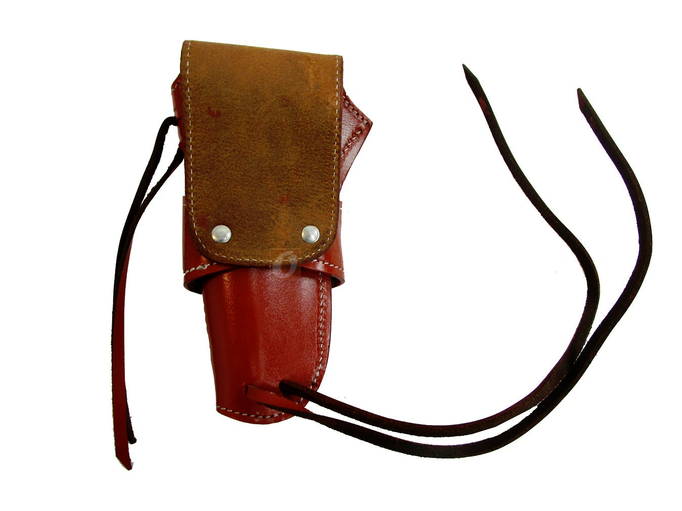 Western Holster for Gun Tooled Leather Single Action Long Barrel Fit