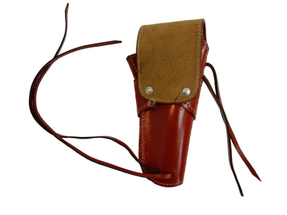 Western Holster for Gun Tooled Leather Single Action Long Barrel Fit