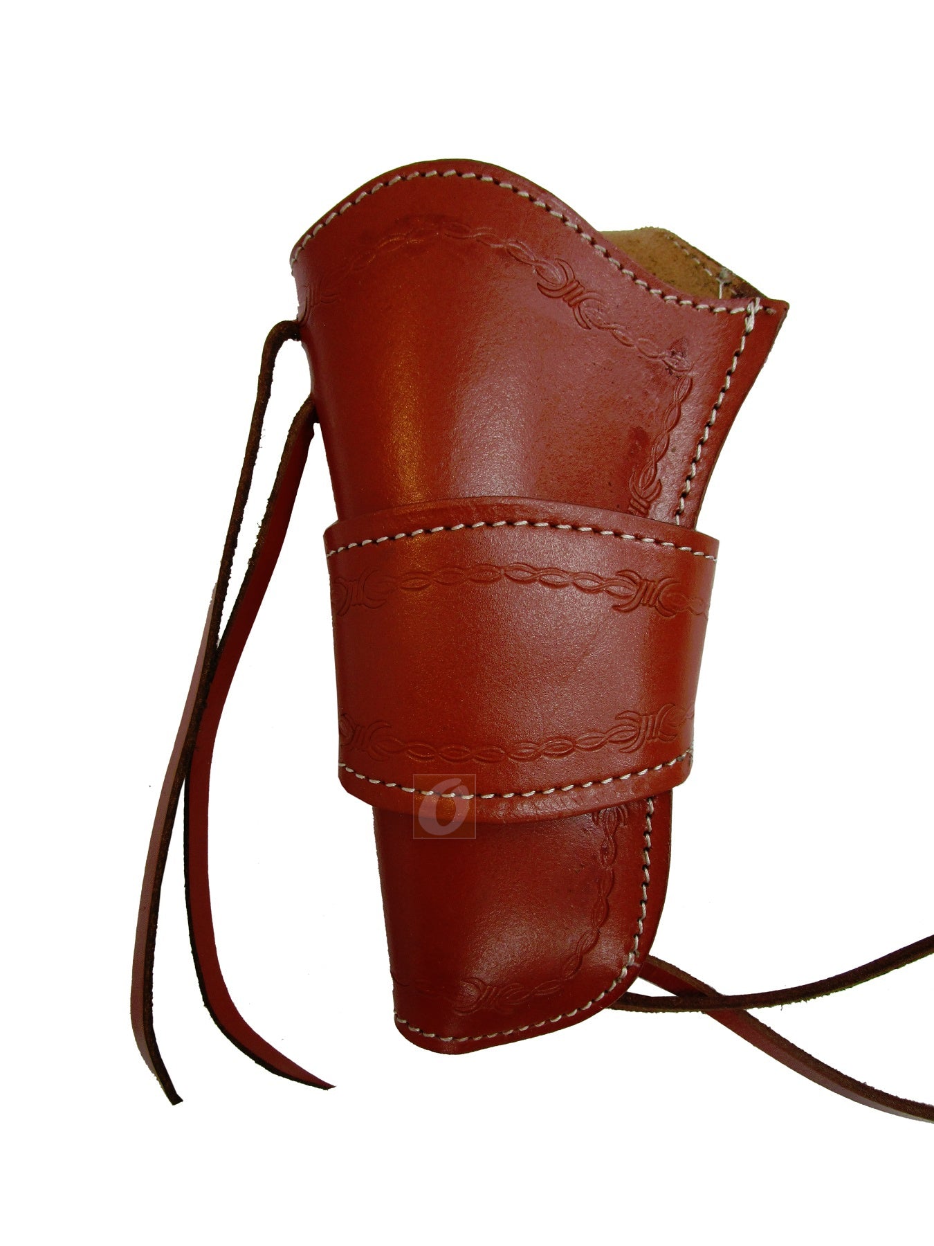 Western Holster for Gun Tooled Leather Single Action Long Barrel Fit