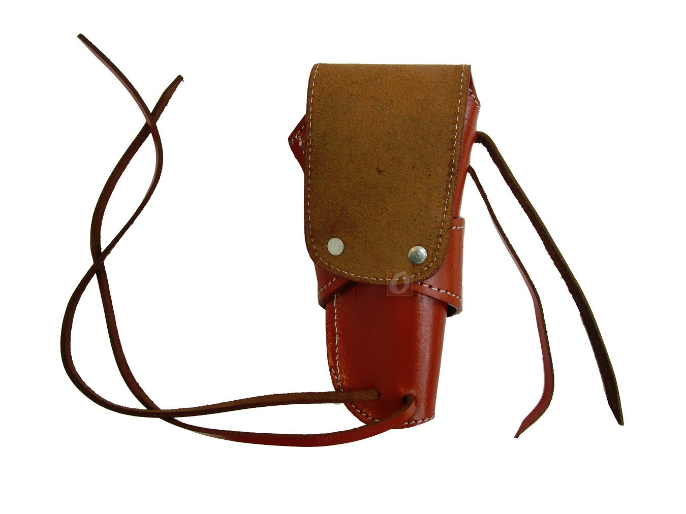 Western Holster for Gun Tooled Leather Single Action Long Barrel Fit