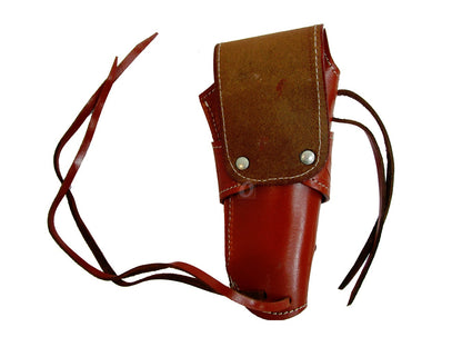 Western Holster for Gun Tooled Leather Single Action Long Barrel Fit