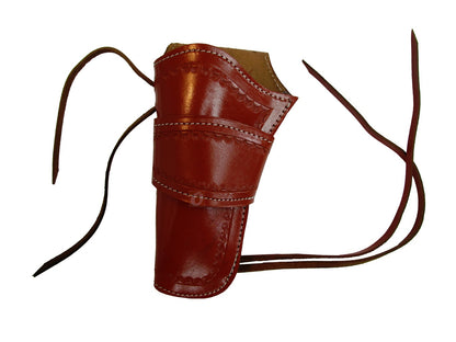 Western Holster for Gun Tooled Leather Single Action Long Barrel Fit