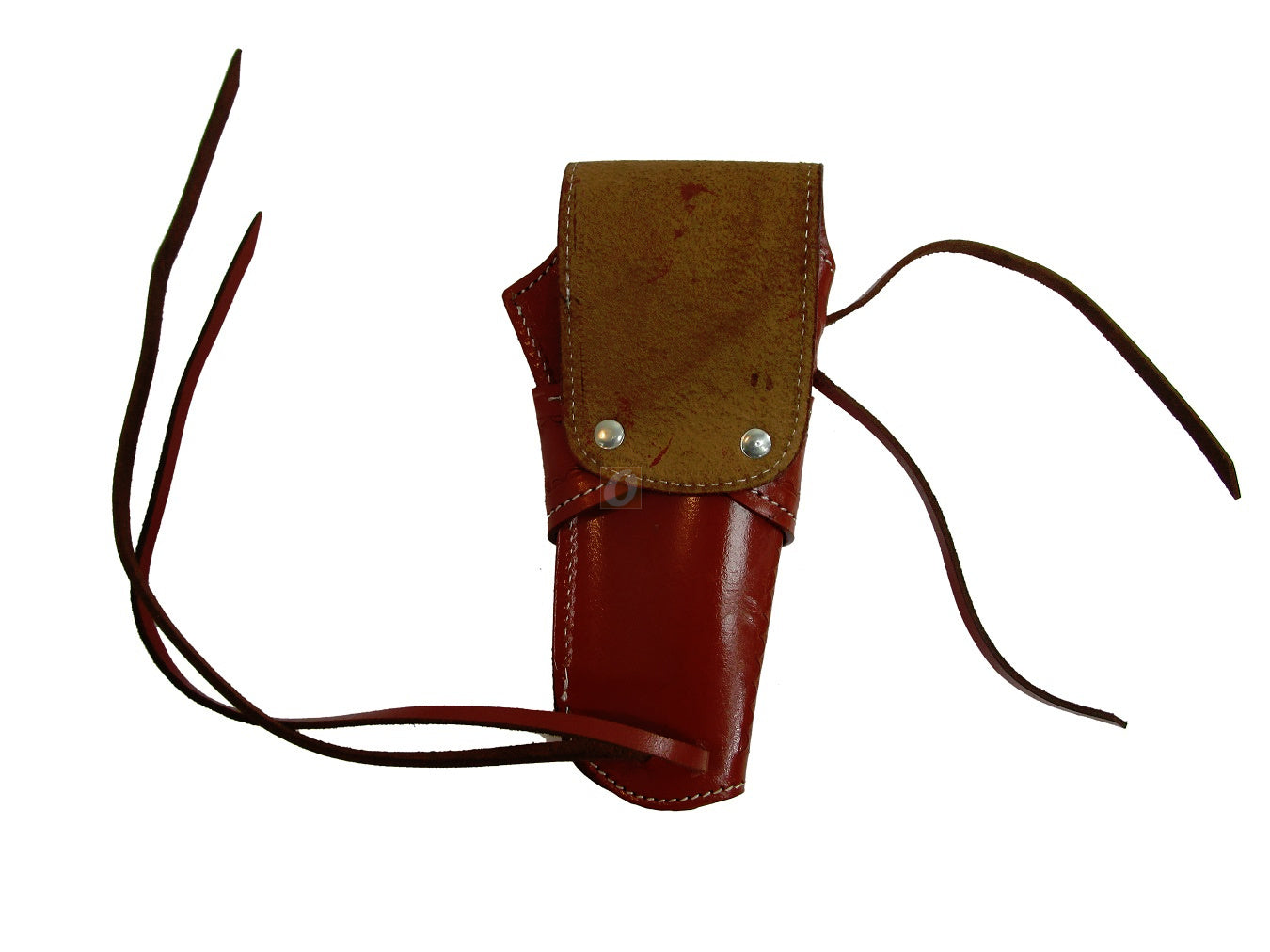 Western Holster for Gun Tooled Leather Single Action Long Barrel Fit