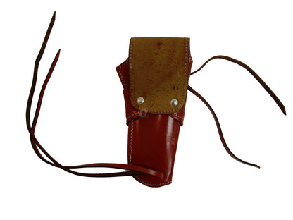 Western Holster for Gun Tooled Leather Single Action Long Barrel Fit