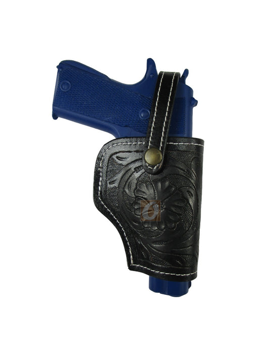 1911 Leather Holster OWB Hand Tooled Tactical Everyday Carry